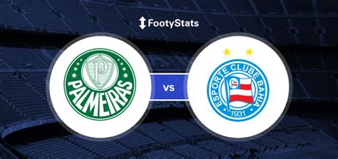 Palmeiras x Bahia Estatísticas Confronto Direto .